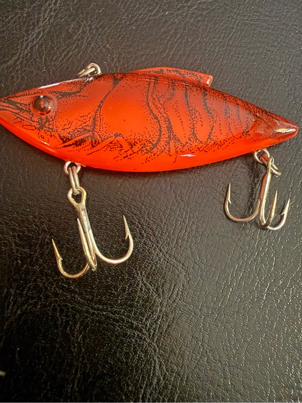 Bill Lewis Vintage Lipless Crankbait Rat-L-Trap 3 in 1/4 oz 2 Treble